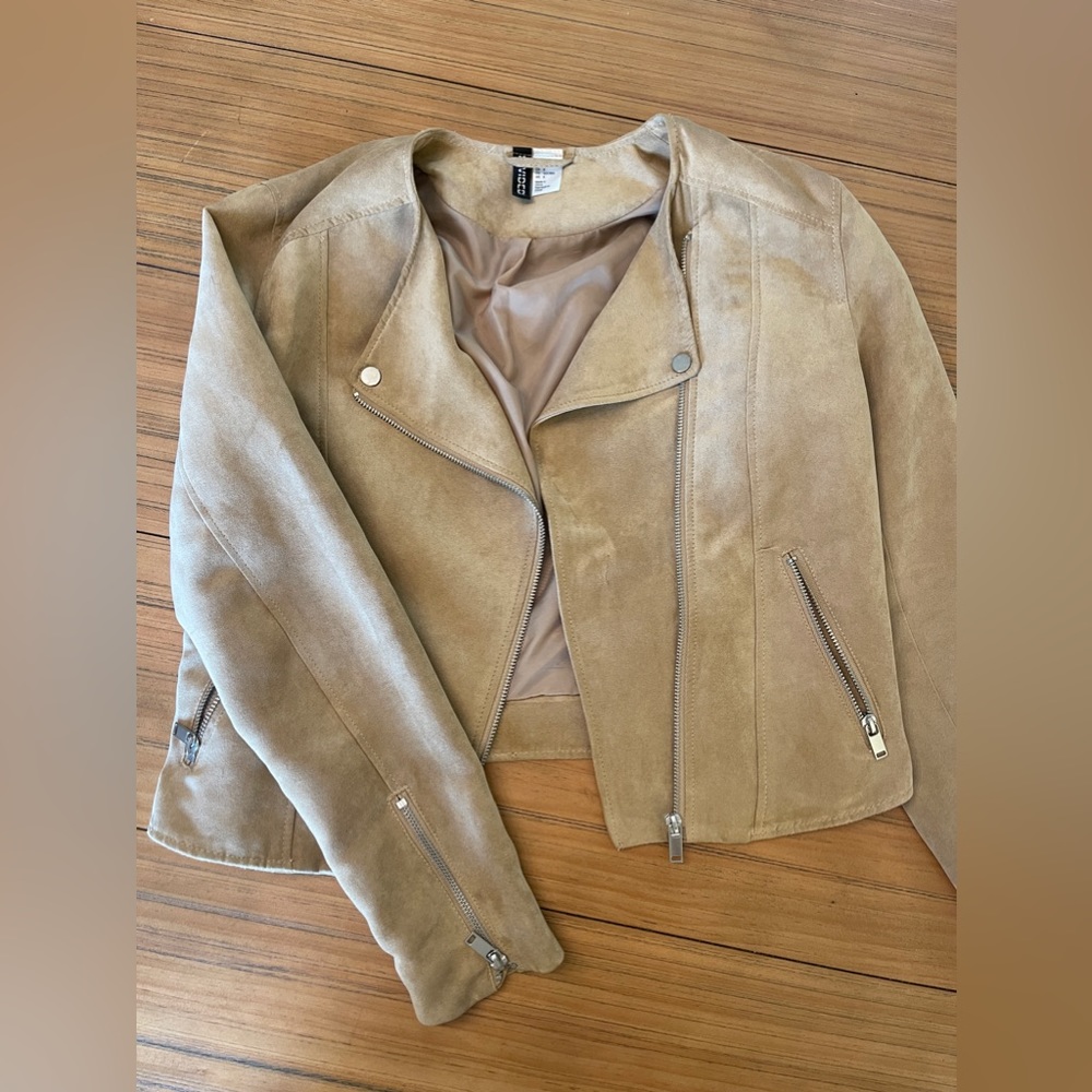 Motto jacket, runs small (fits like a size 4)